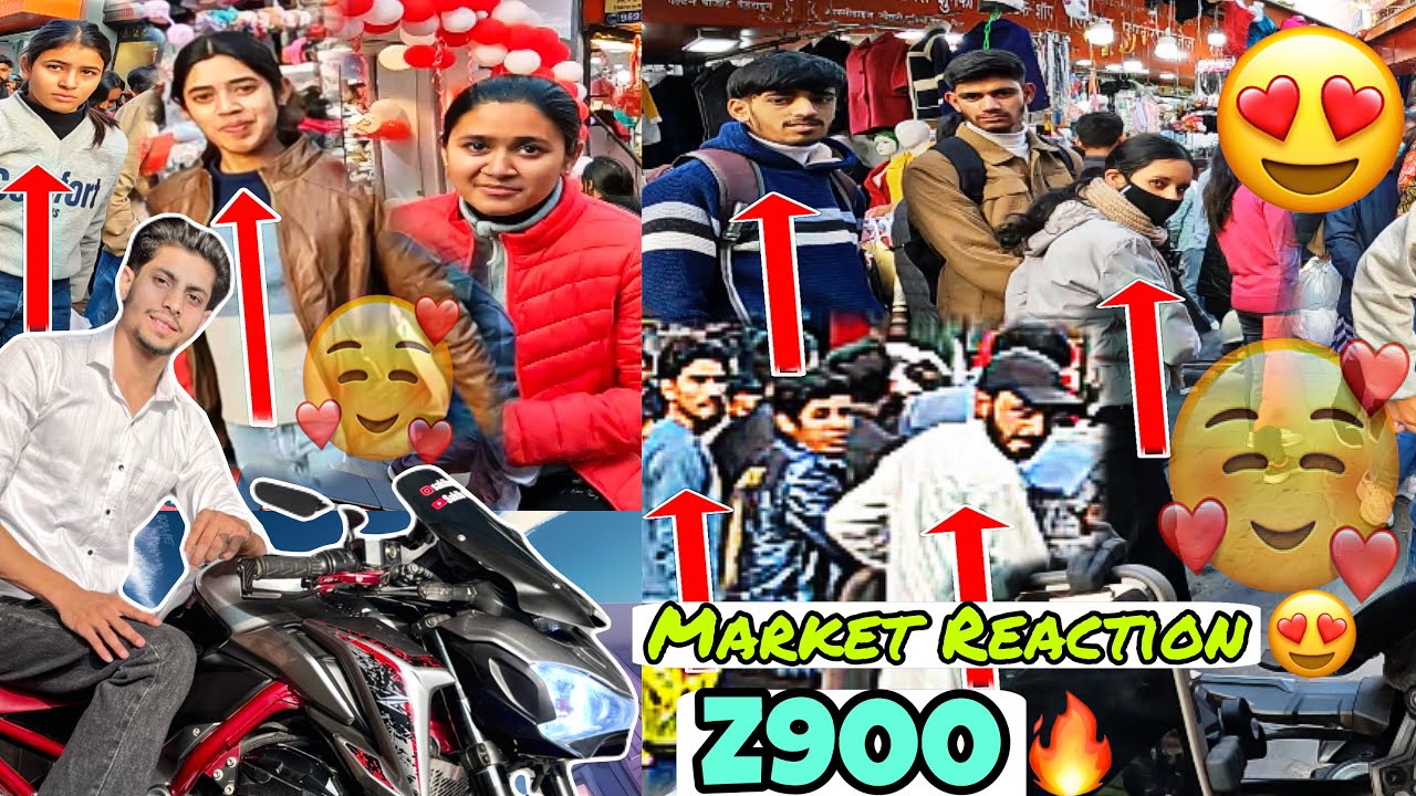 First Market Reaction😍On My Superbike Z900🔥