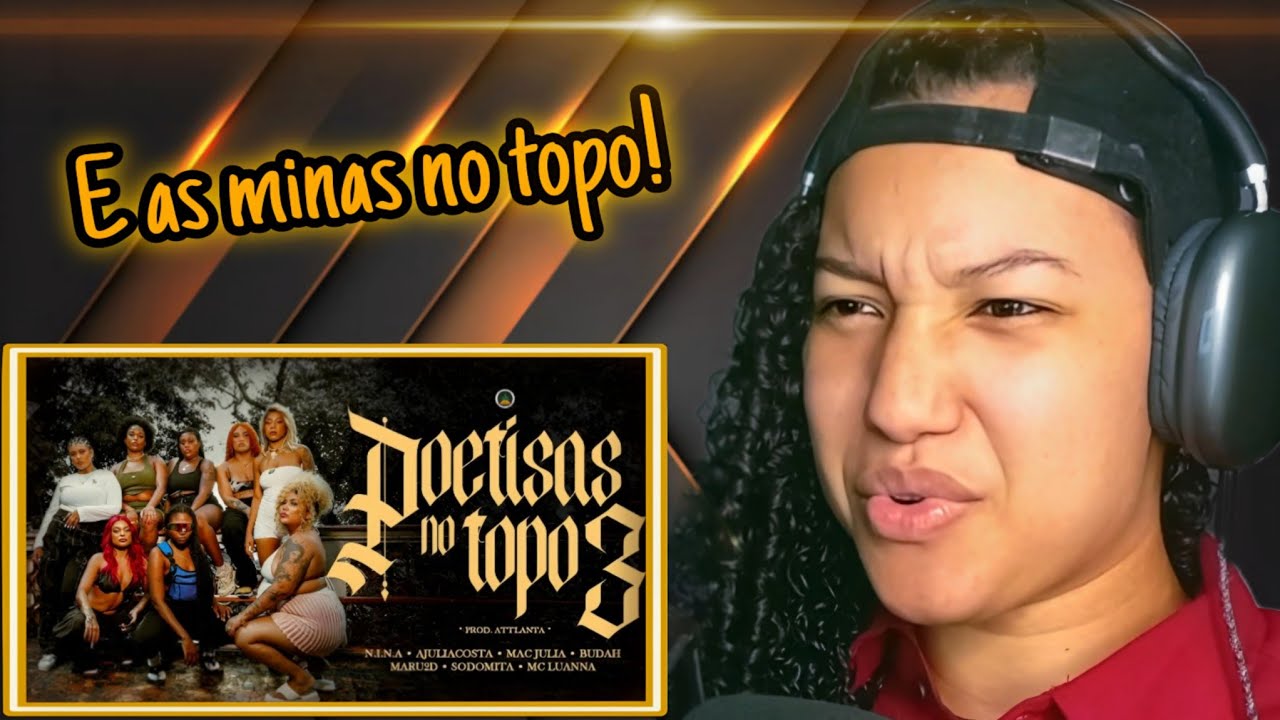 (REACT) Poetisas no Topo 3 | NATALY SANTOS