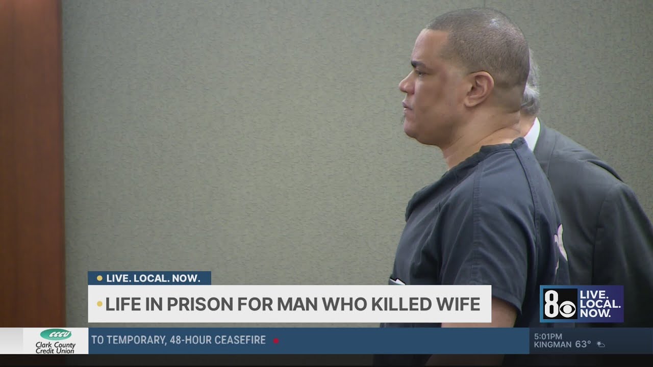 Las Vegas man sentenced to life in prison for killing estranged wife