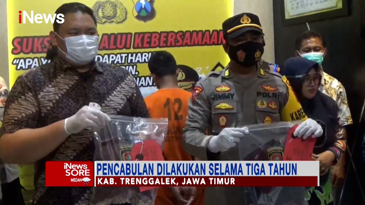 Uztaz Pengajar Ponpes Cabuli 34 Santriwati Selama Tiga tahun #iNewsSore 27/09