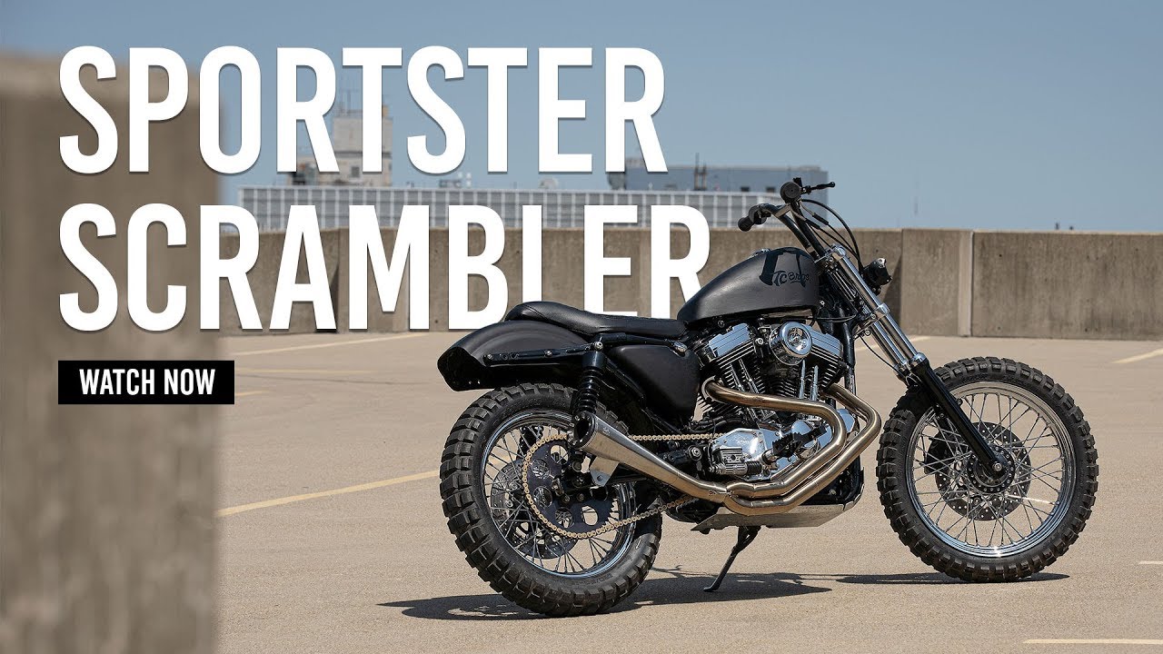 TC Bros. Sportster Scrambler Build