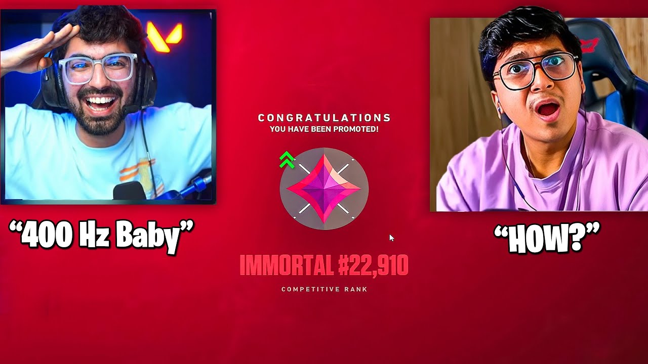 400 Hz took me to IMMORTAL!