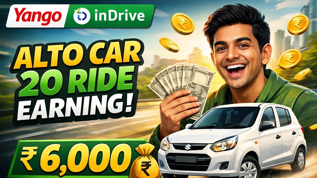 Yango indrive alto wala kitna kamata hay | alto earning in yango 