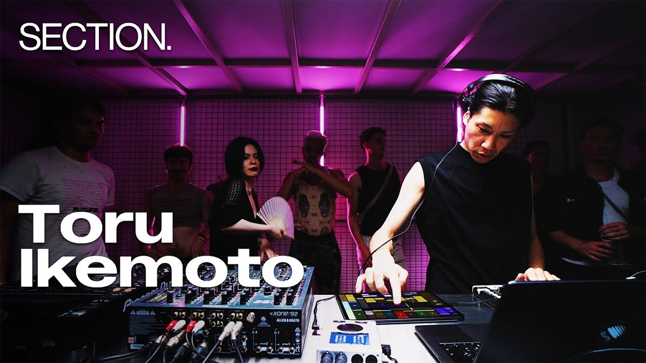 Toru Ikemoto | Techno Live Set | SECTION. x Eerste Communie | Week 13 | London | July 2025