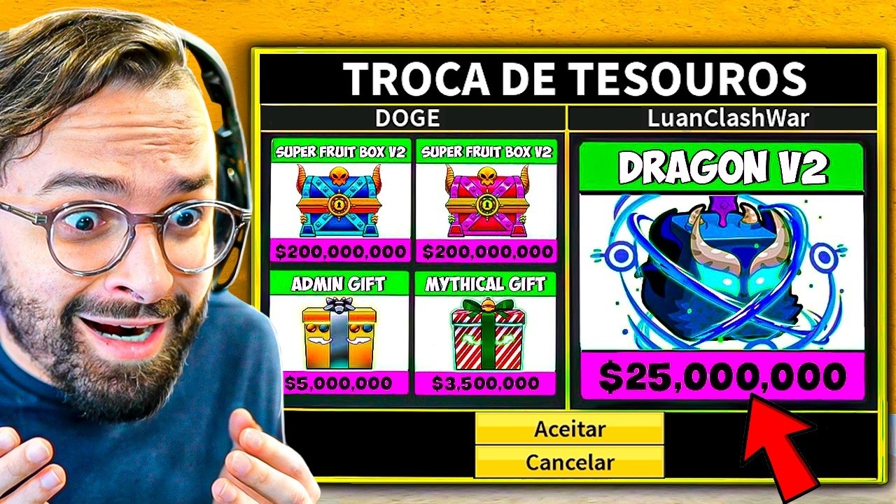 O QUE AS PESSOAS OFERECEM NA DRAGON AZUL DEPOIS DELA SAIR DO BLOX FRUITS