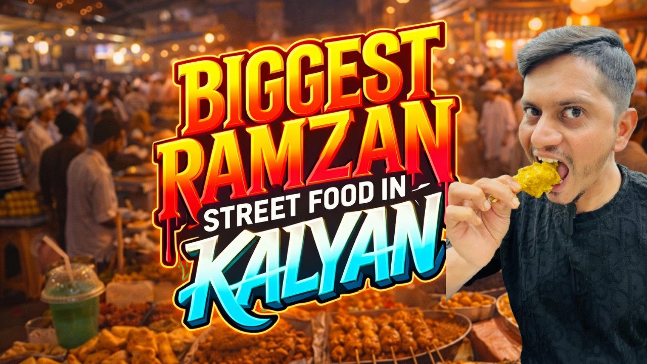 Biggest Ramzan Street Food in Kalyan, Mumbai | Sehri Special Ramadan Food Street 2026