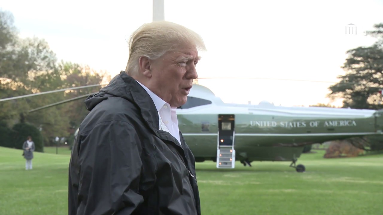 11/17/18: President Trump Delivers a Statement Upon Departure