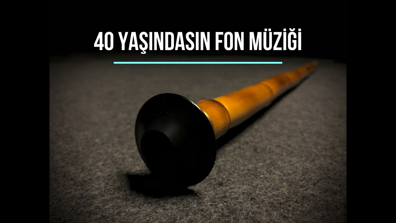 Ney Dinletisi- 40 Yaşındasın Fon M&uuml;ziği (Dinlendiren Ney Sesi) #neysesi #neydinletisi