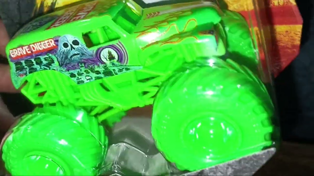 The unboxing video of series 41 bad company grave digger from the hyperfuel series 