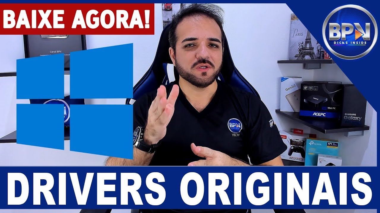 Como Baixar os DRIVERS ORIGINAIS do seu PC - BPV Dicas