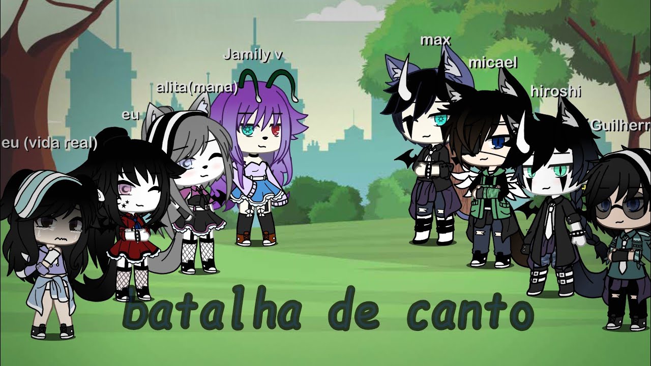 //Batalha de canto//  gacha life meninas vs meninos