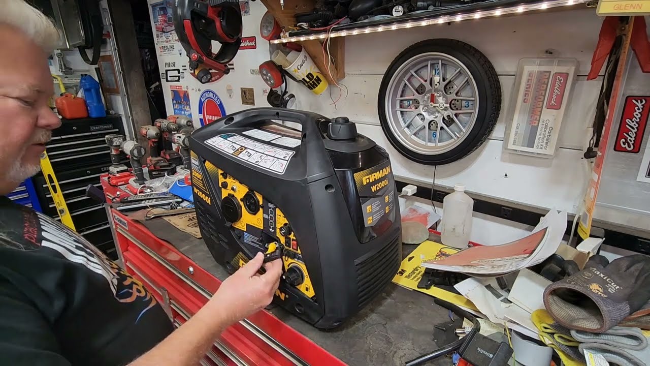 How many Honda generators do I own? Let's count them. What is this Firman Generator doing here?