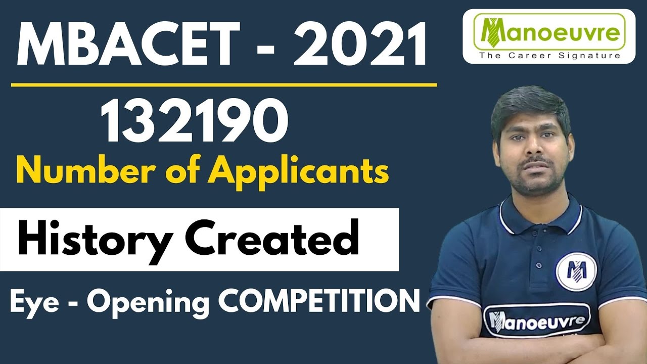 MHCET MBA 2021 - No. of Applicants 130000plus |Very High COMPETITION | Score Maximiser| Mock Booster