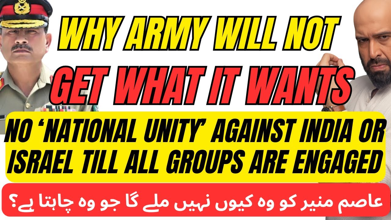 Why Asim and Army Will Not Get What They Want