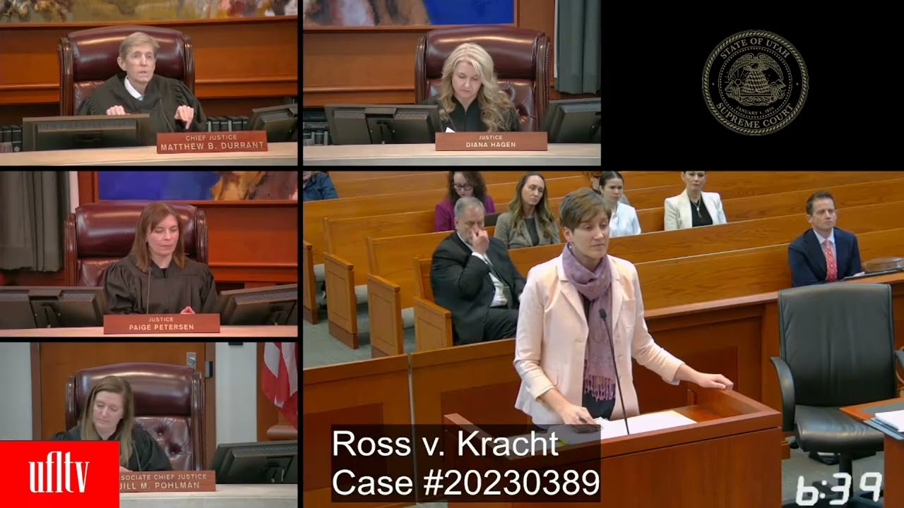 Utah Supreme Court January 30, 2026 Ross v. Kracht