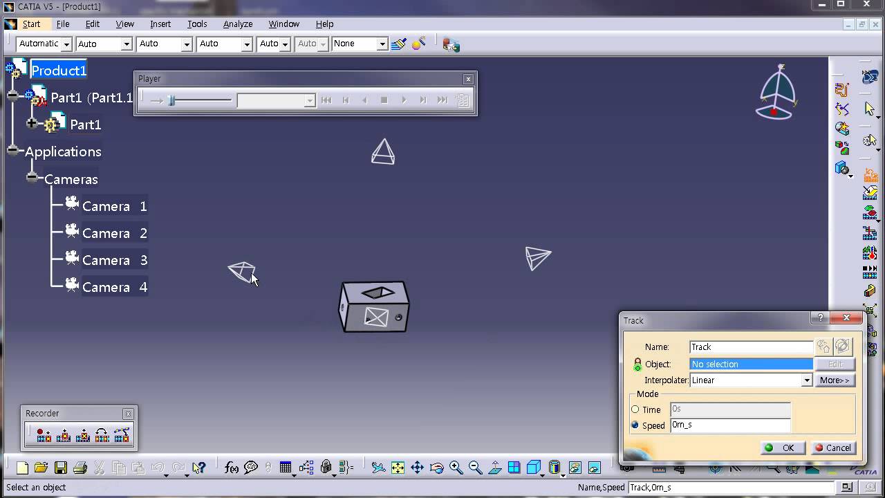 CATIA CAMERA Track