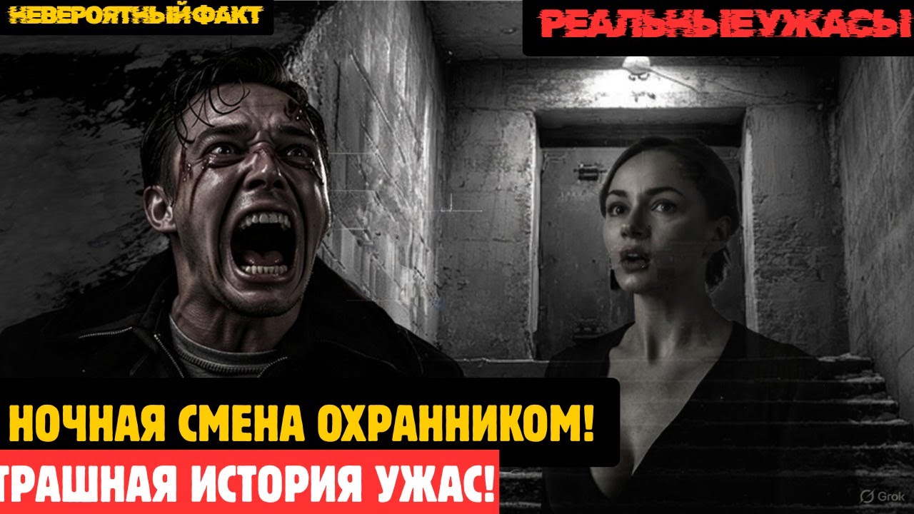 МОЯ НОЧНАЯ СМЕНА ОХРАННИКОМ НАЧИНАЕТСЯ! Страшные истории и страшилки.