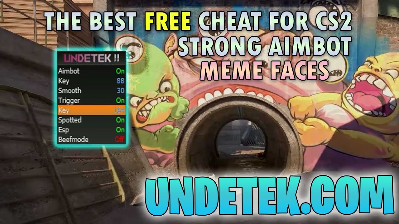 The best Free CS2 Cheat with simple menu - The Aimbot is insane!
