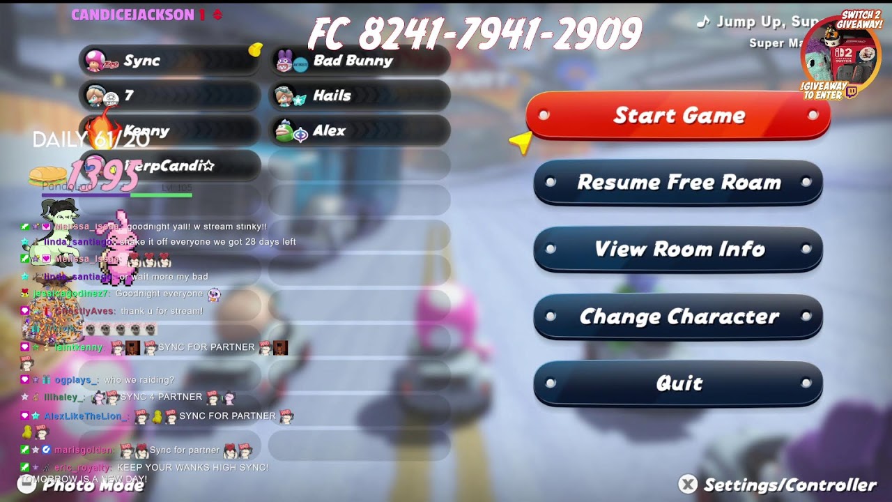 MARIO KART WORLD PARTNER PUSH