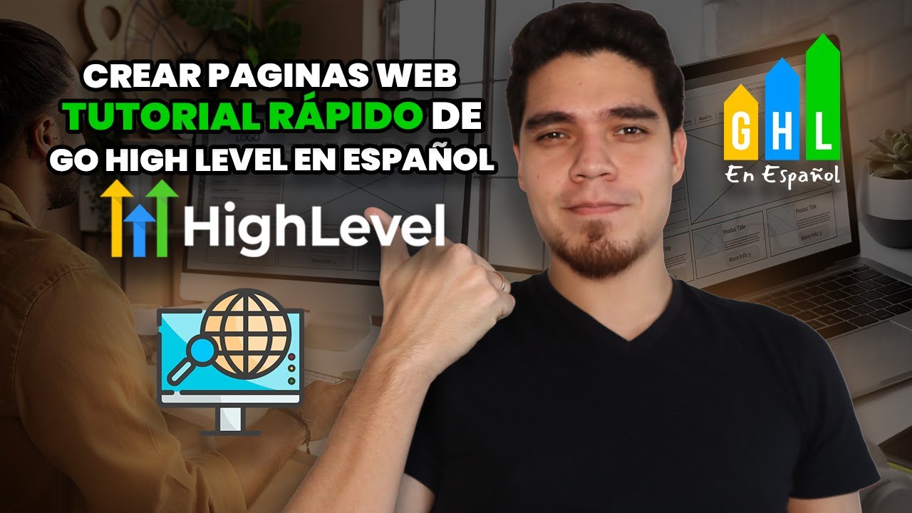 Crear Paginas Web | Tutorial Rapido de Go High Level en Español