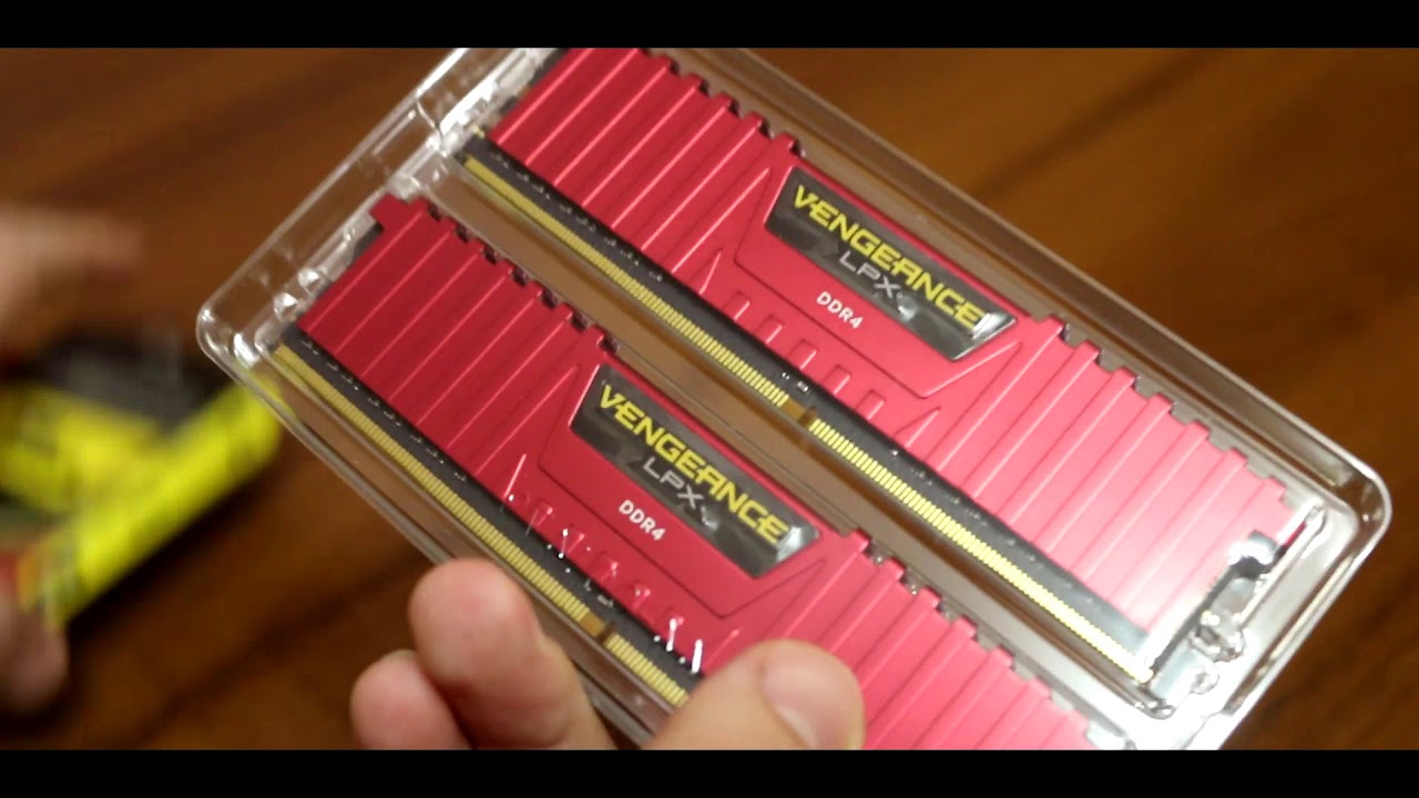 Оперативка Corsair Vengeance LPX Red 8Gbх2/16Gb/3000MHz(CMK16GX4M2B3000C15R)/Анбоксинг/Распаковка