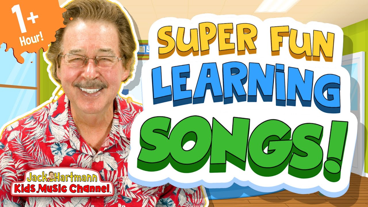 Super Fun Learning Songs! | Over An Hour of FUN Educational Songs for Kids! | Jack Hartmann