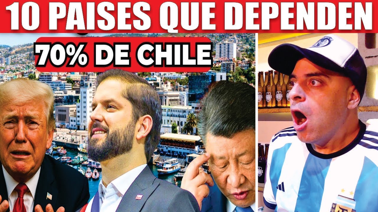 10 Pa&iacute;ses Que NO Pueden Sobrevivir Sin CHILE en 2025 - REACCI&Oacute;N!!!!