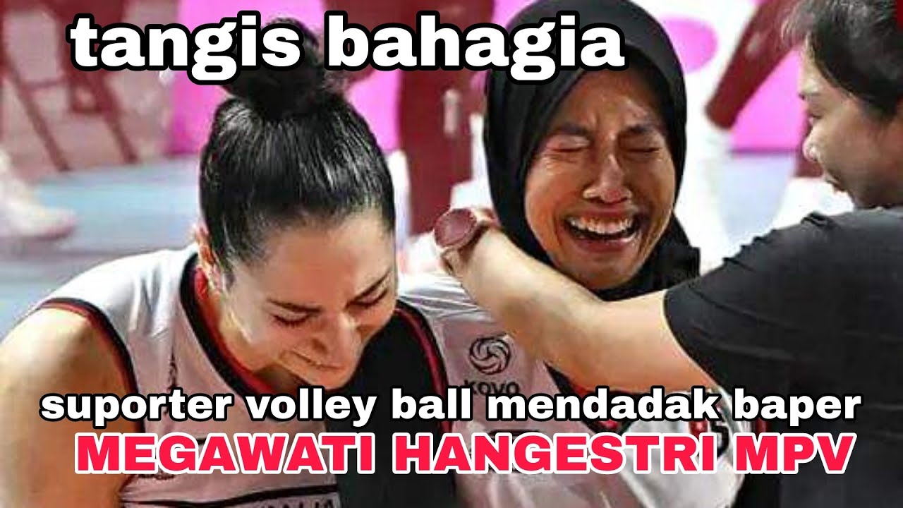 suasana haru !!! MEGAWATI HANGESTRI mvp: VOLLEY BALL | RED SPARKS Vs PINK SPIDER