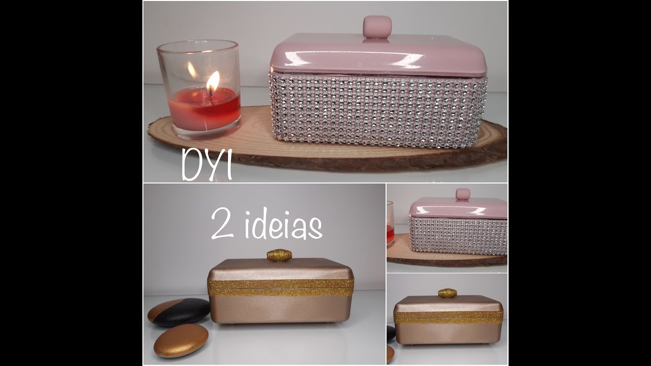*Diy Como reciclar caixinha  de Ferrero Rocher / 2 ideias ❤ #reciclagemcriativa