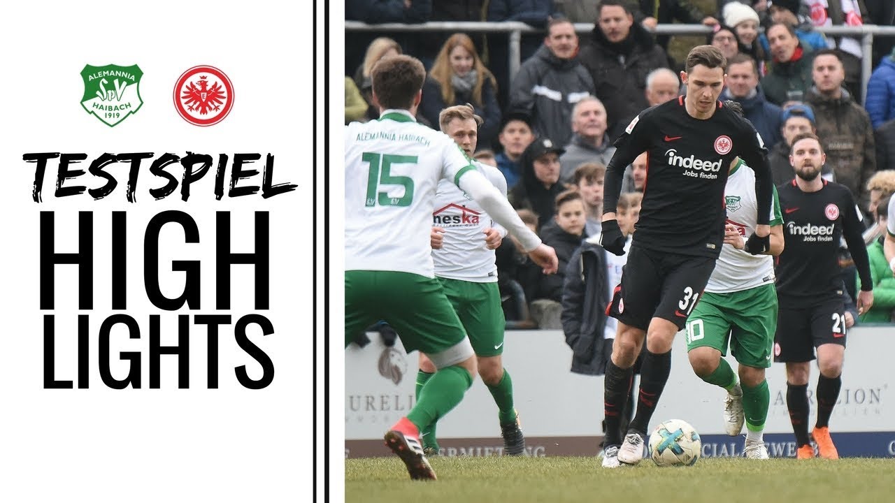 Alemannia Haibach - SGE | Highlights und Impressionen