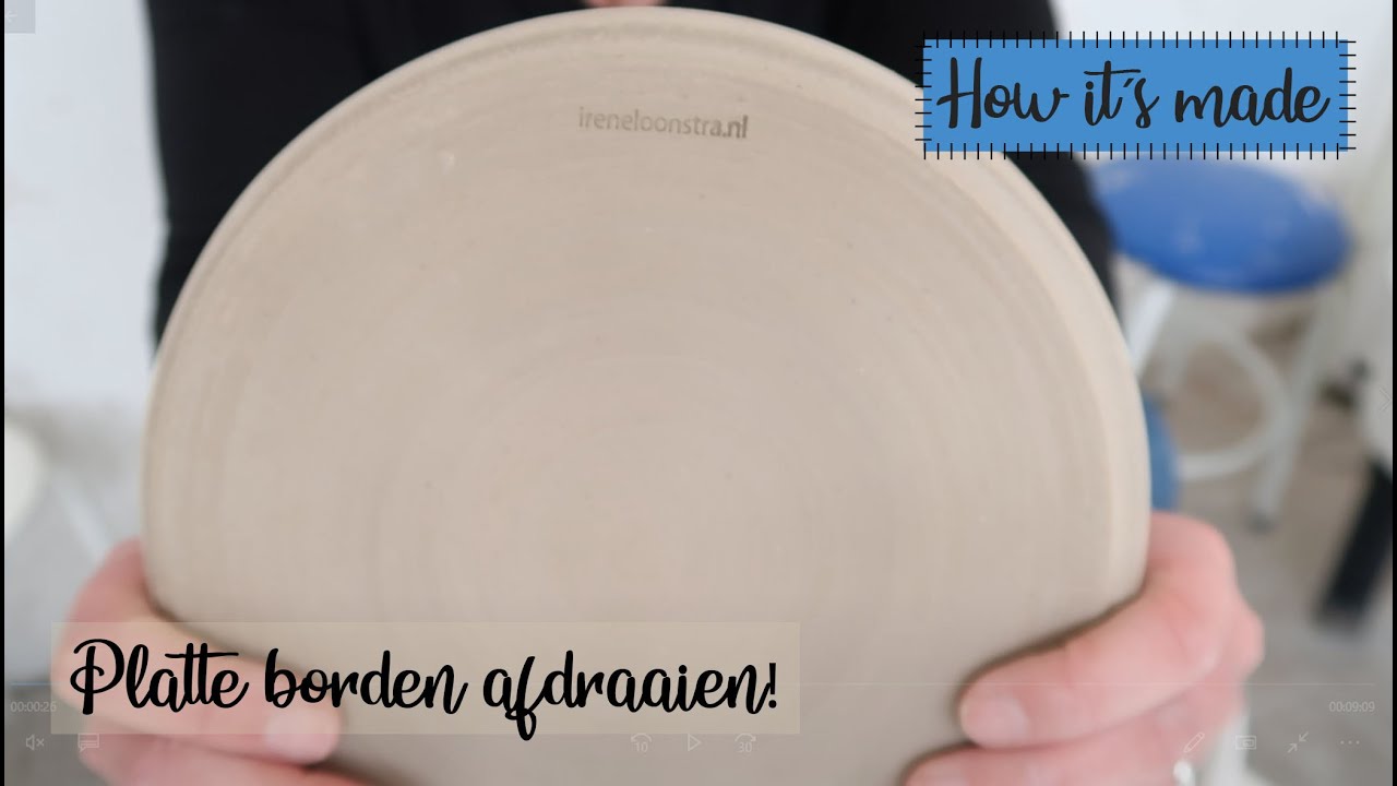 How it's made #41 | Platte borden afdraaien!