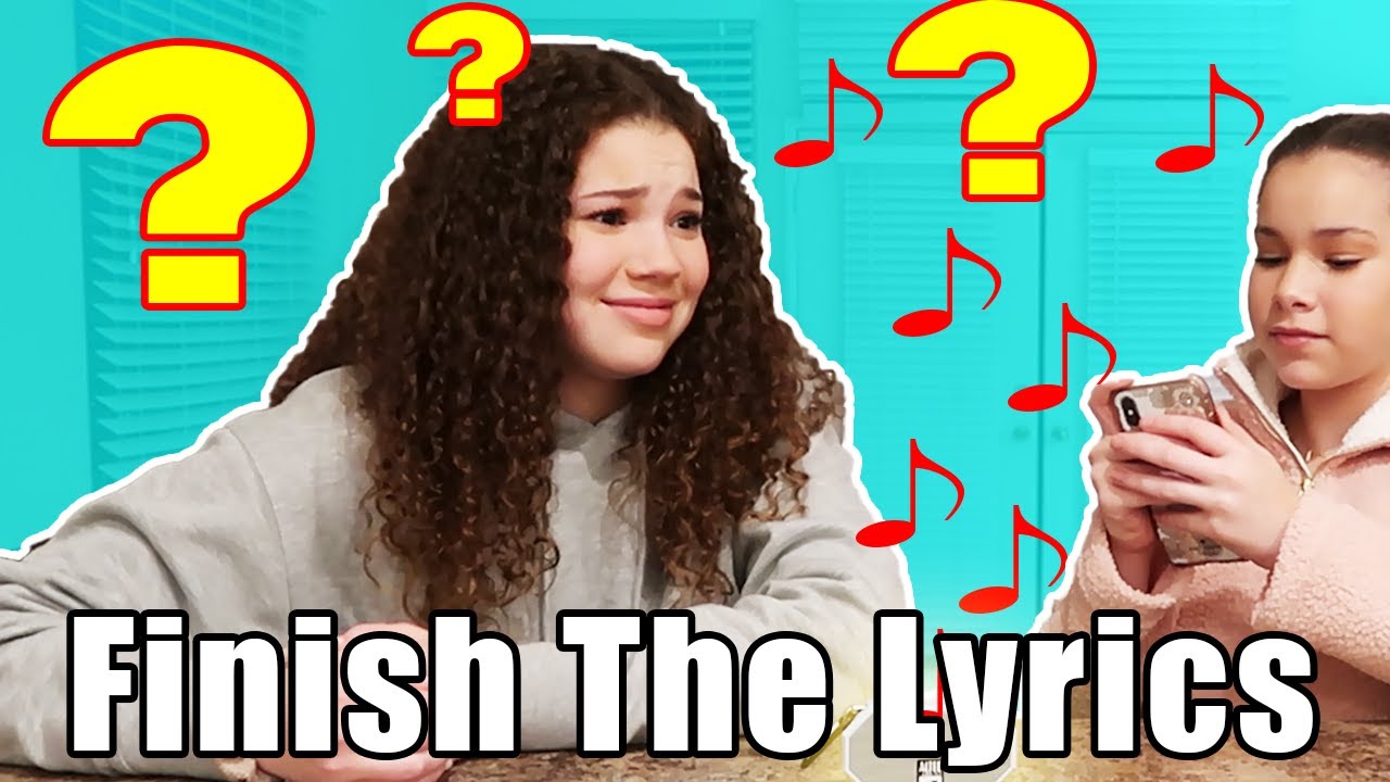 Can Haschak Sisters Remember Their Own Lyrics!? (Round 3)