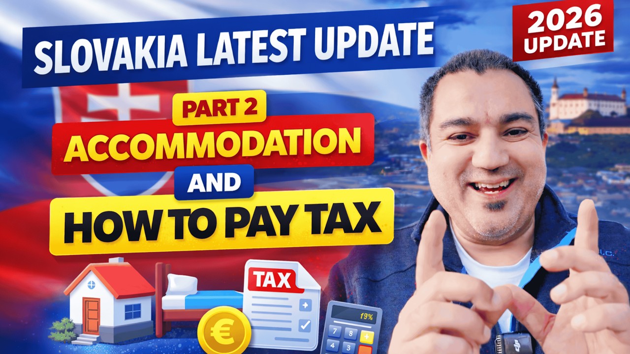 Slovakia new update #workpermit #successstory #tax