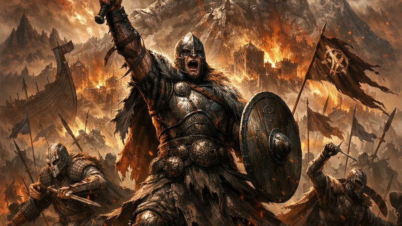When Titans Fall | Whtupkid [Epic Nordic AI Song]