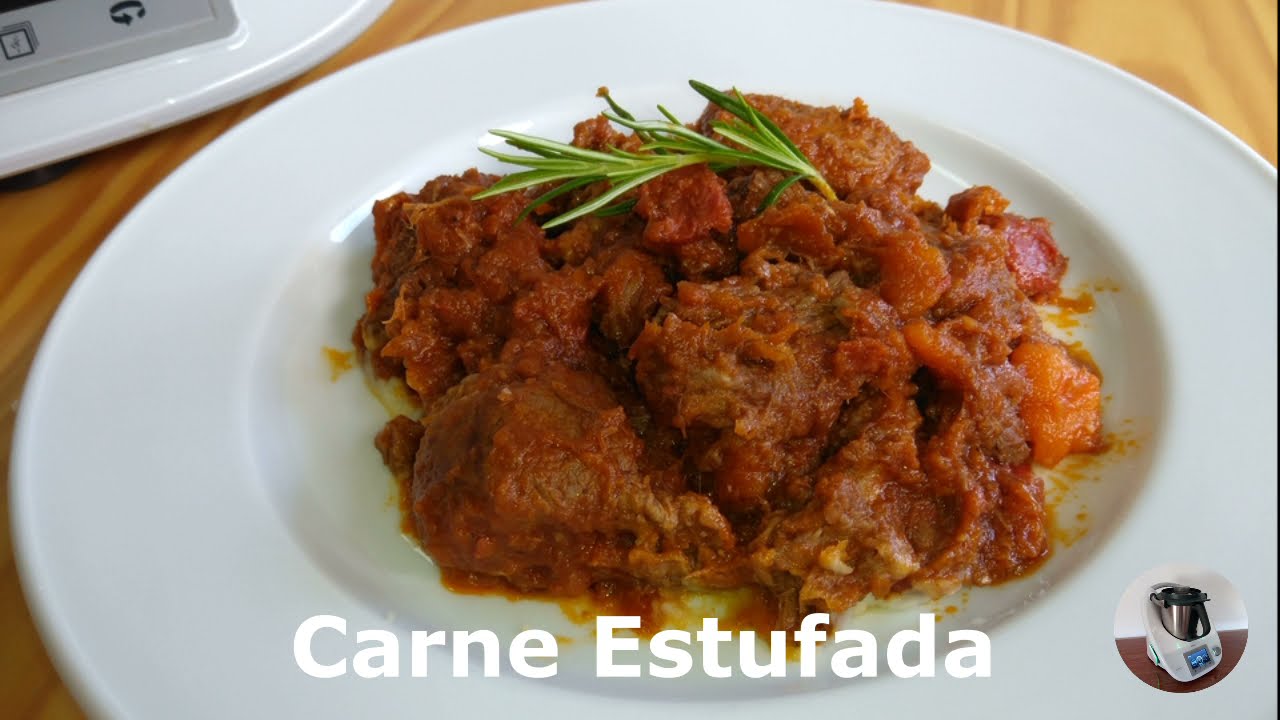 CARNE ESTUFADA - Receita de carne que se derrete na boca para Bimby / Thermomix TM6 TM5 TM31