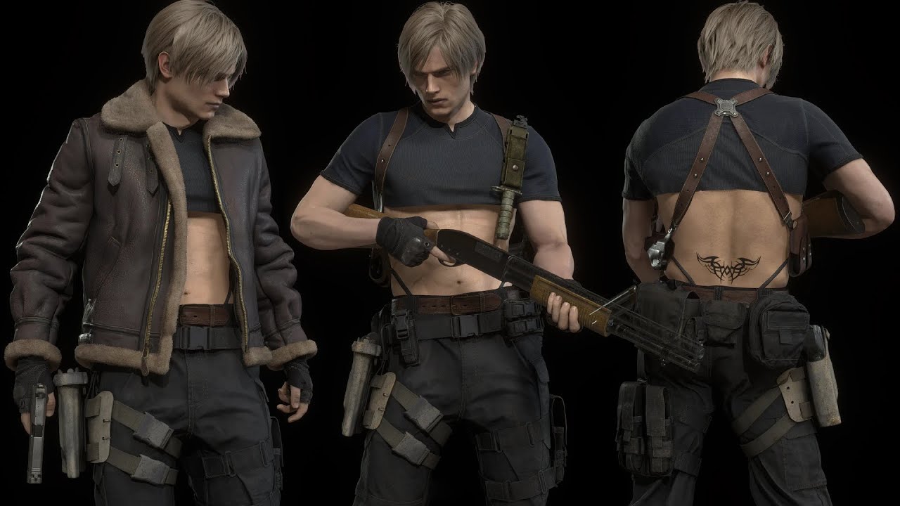 Leon Crop Top Mod - Resident Evil 4 Remake