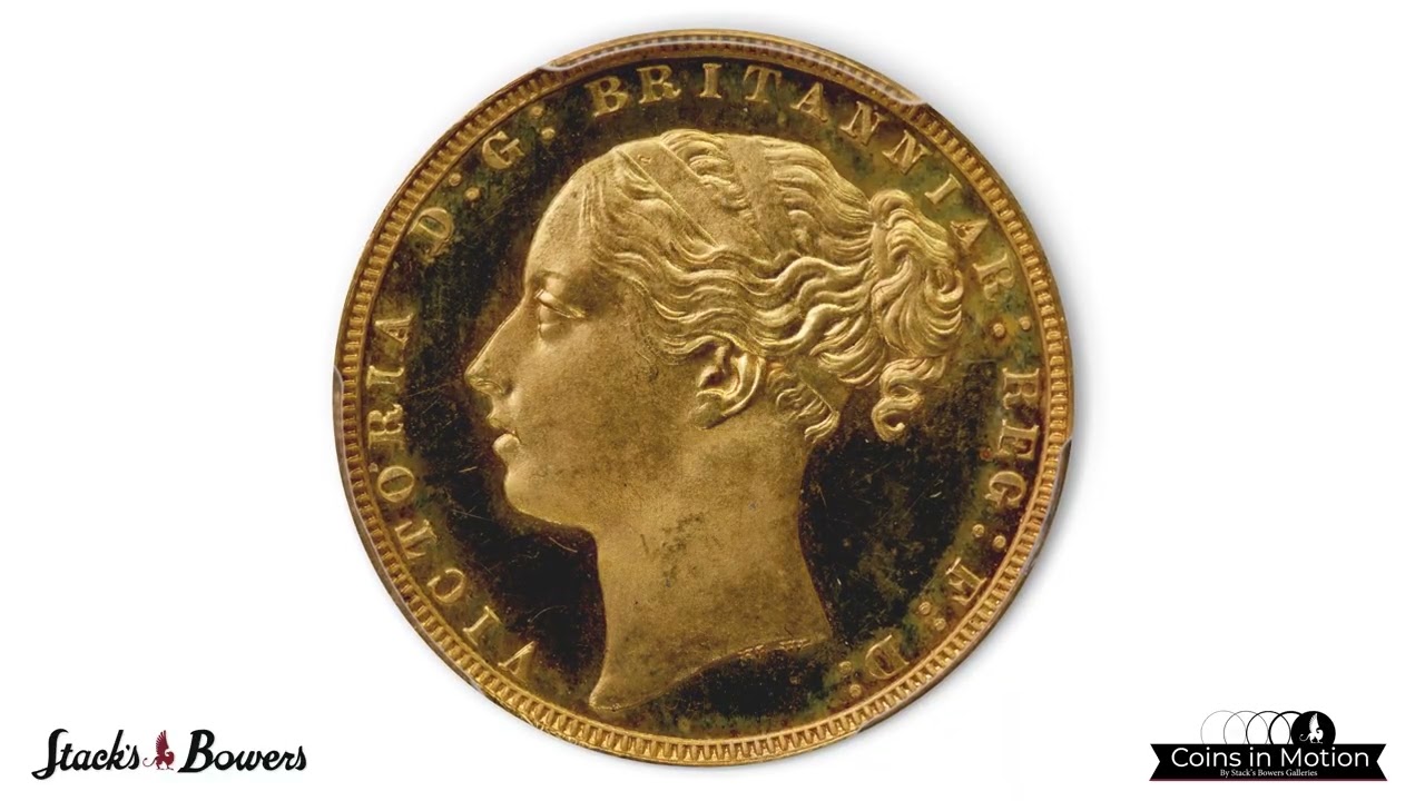 GREAT BRITAIN. Sovereign, 1871. London Mint. Victoria. PCGS PROOF-65 Deep Cameo.