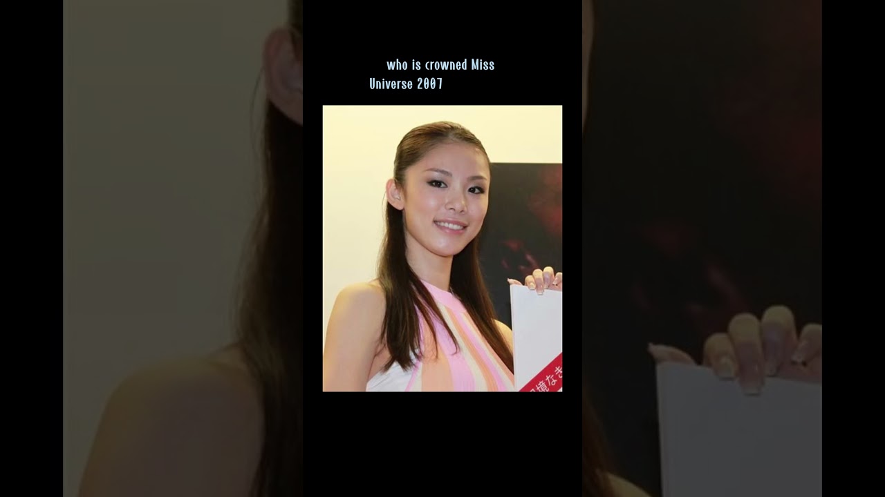 Miss Universe 2007 Riyo Mori from Japan: #missuniverse #viral #shorts #trending #viralvideo #short