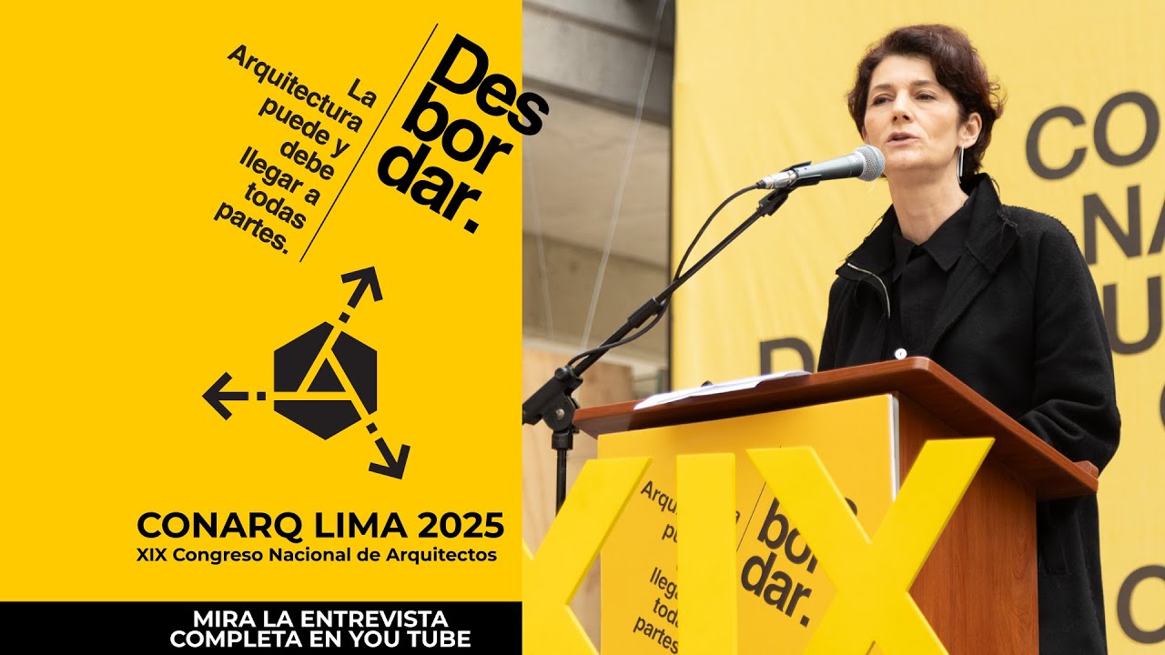 Conferencia Magistral del XIX CONARQ Lima 2025 | Arq. Cristiane Muniz
