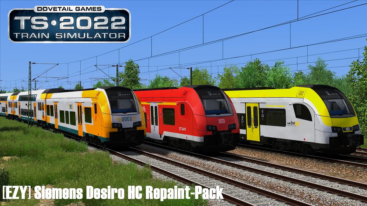 TRAIN SIMULATOR 2022 | [EZY] Siemens Desiro HC Repaint-Pack | [EZY] Alternative Universe