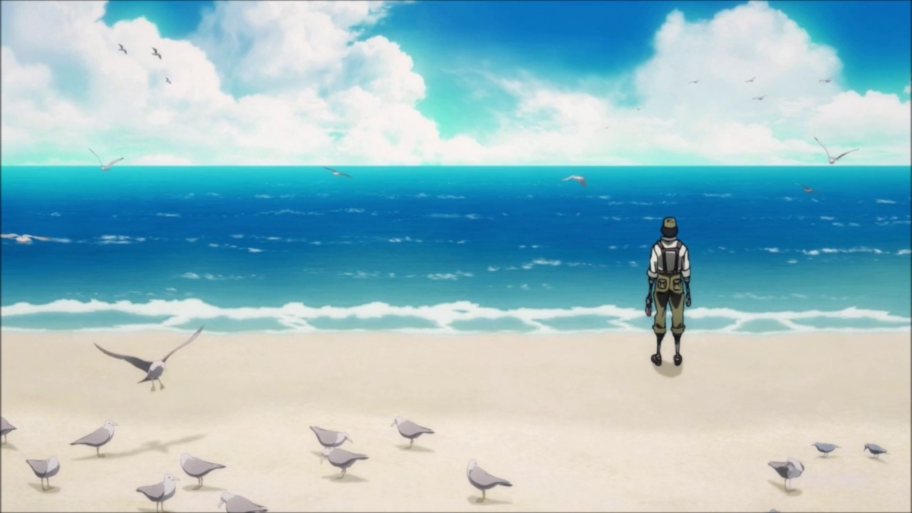 Gundam Thunderbolt Season 2 - Beach song- (I know the love has nobody/Yoshie Sakamoto) / Episode 2