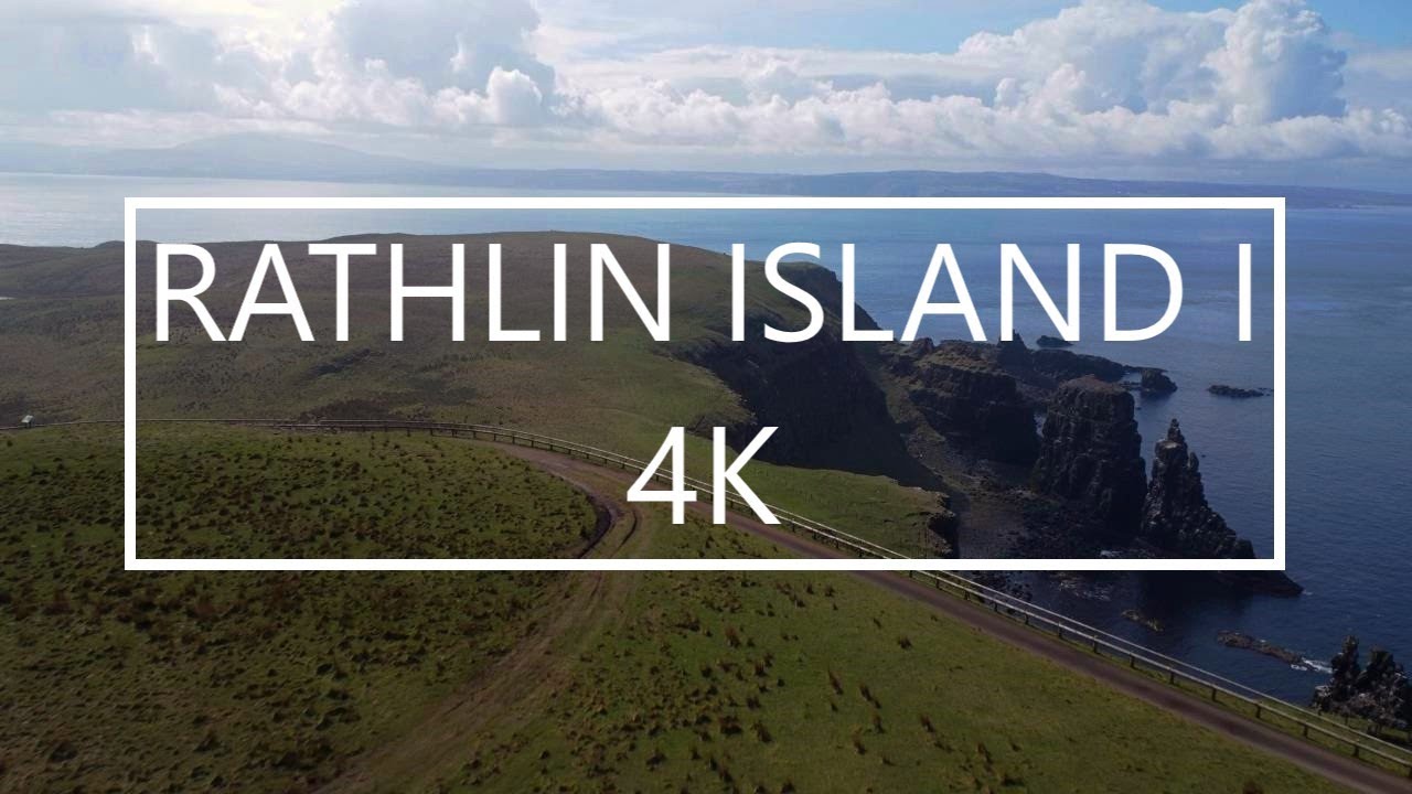 Rathlin Island Part I: West, County Antrim, Northern Ireland - 4K DJI mini 2 Drone Footage