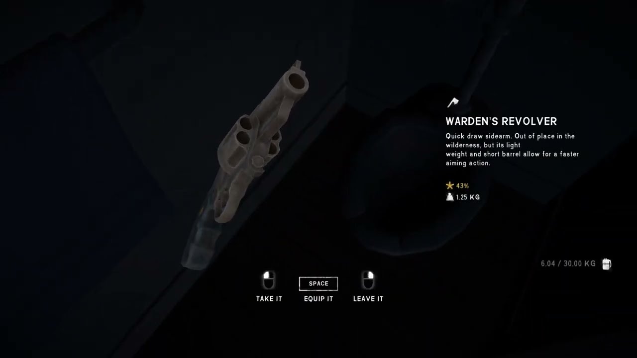 THE LONG DARK: Warden's Revolver, possible location #2