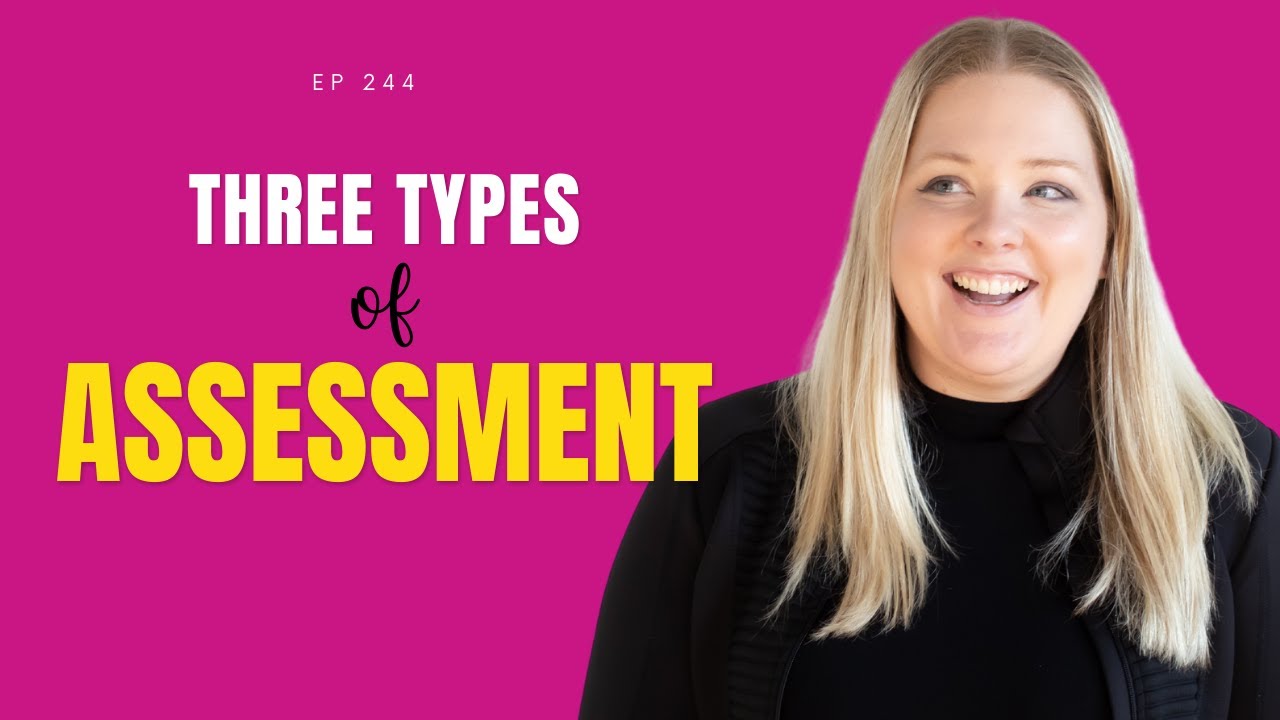 Three Types of Assessment