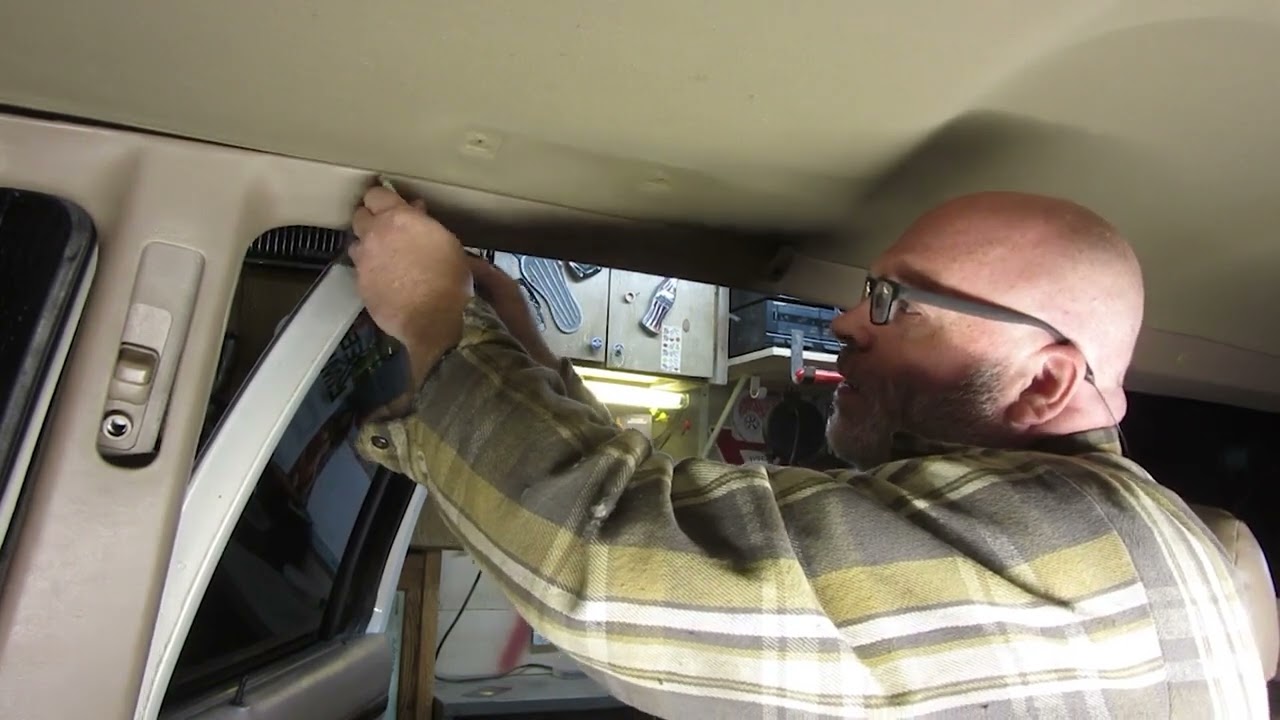 01 FORD EXPLORER HEADLINER REMOVAL & LEAK