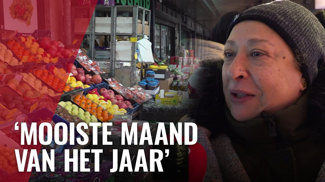 Ramadan gaat bijna van start, drukte bij supermarkt
