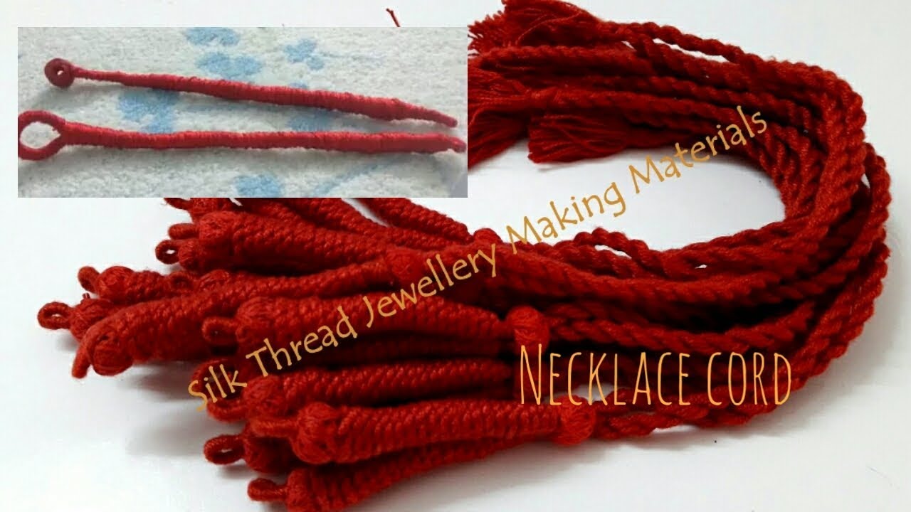 Simple way of making necklace back Dori || periwinkle TV