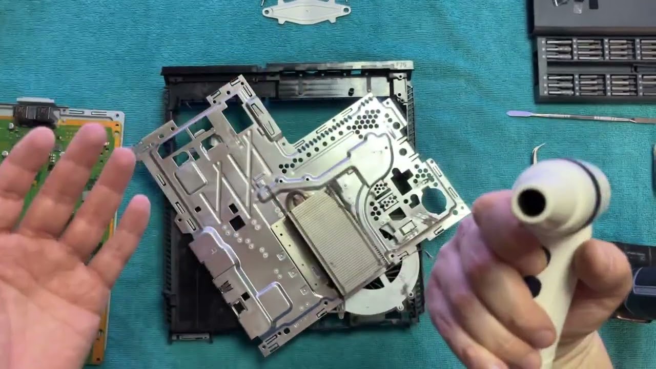 Чистка ps4 fat с заменой термопасты, мини гайд по разборки.