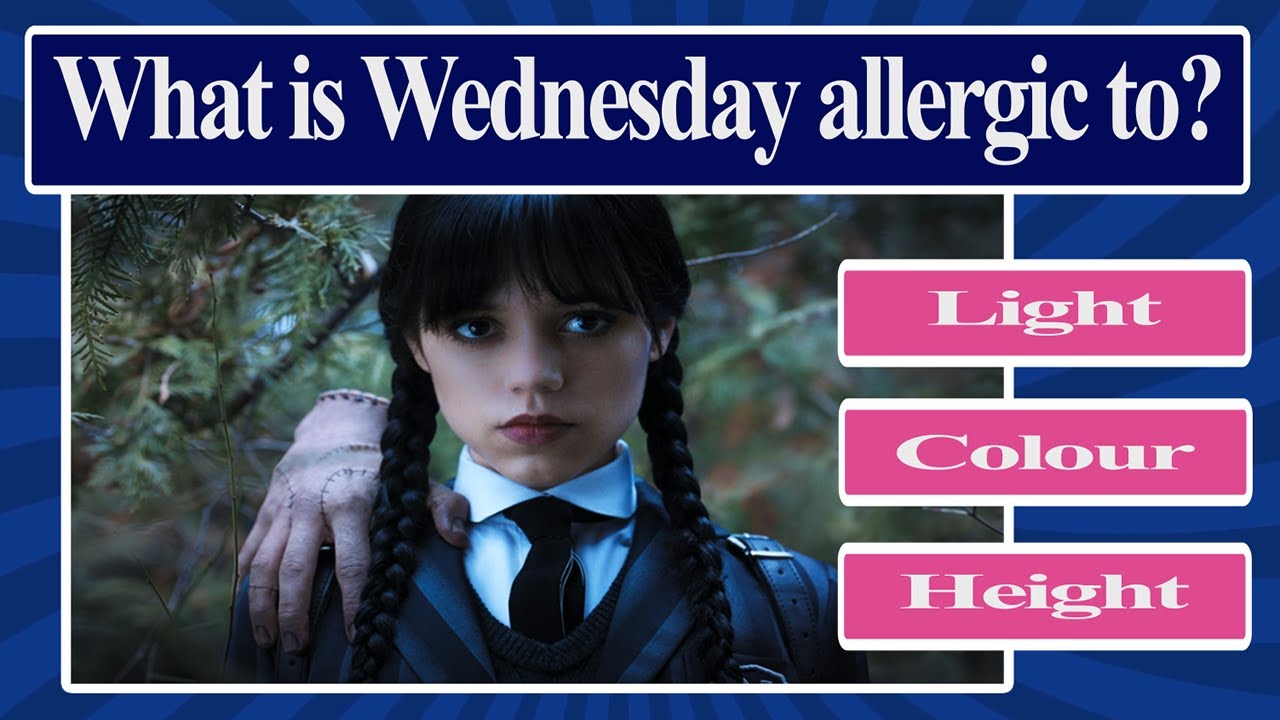 How Much Do You Know About Wednesday? |  Wednesday Quiz HARD edition