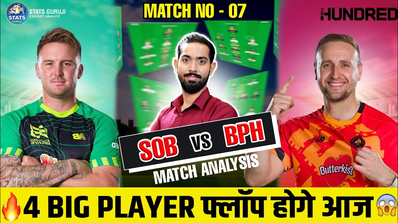 SOB vs BPH Dream11, SOB vs BPH Dream11 Prediction, Southern Brave vs Birmingham Pheonix, The Hundred
